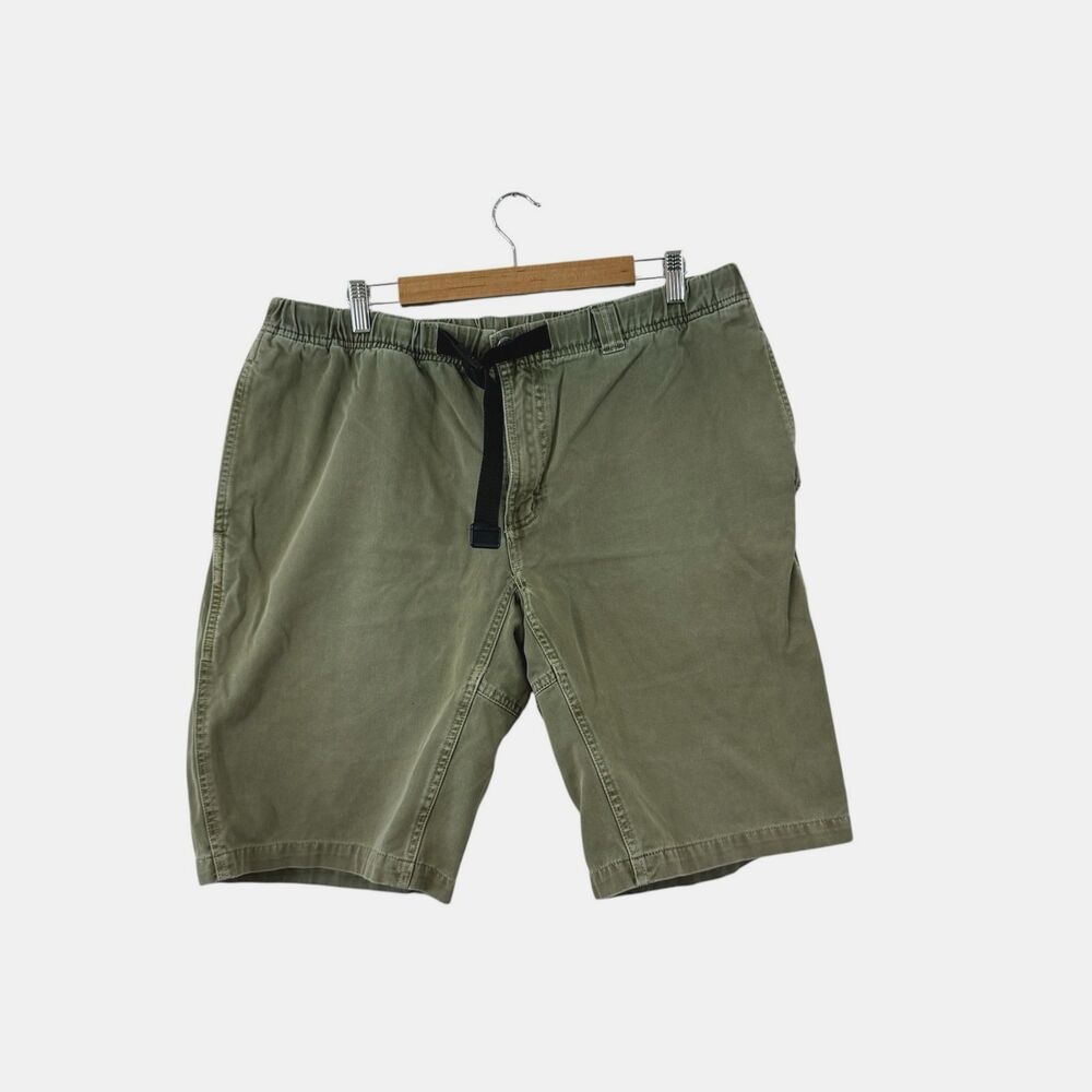 Gramicci X-Large Vintage G Series Shorts Green Belted Distressed Mens READ*****